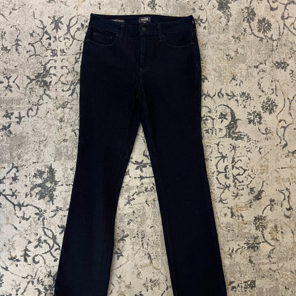 NYDJ, Dark Wash Denim, size 8